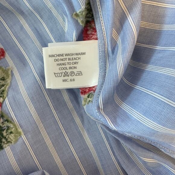 NWT Calder Carmel Limited Ed 1/70 Button Down Long Sleeve Floral Shirt Size XXL - Picture 9 of 12